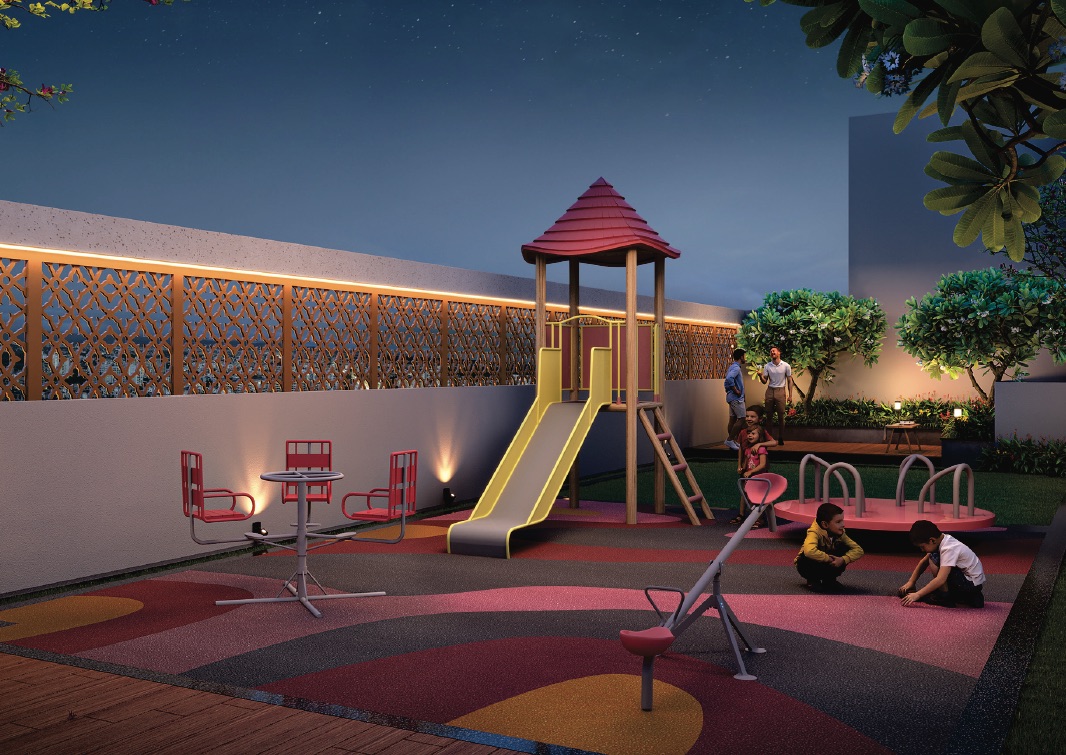 Little Wonders — toddler and children play area on the Legacy Ekam terrace
